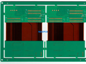4-Layer Thru-Hole Rigid-Flex PCB Top Side